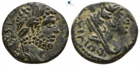 Mesopotamia. Carrhae. Caracalla AD 211-217. Bronze Æ