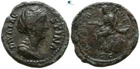 Faustina I, wife of Antoninus Pius AD 141. Rome. As Æ