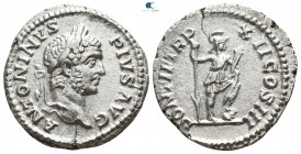 Caracalla AD 211-217. Rome. Denarius AR