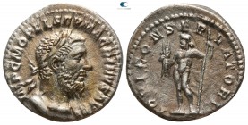 Macrinus AD 217-218. Rome. Denarius AR