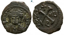 Maurice Tiberius. AD 582-602. Theoupolis (Antioch). Decanummium Æ