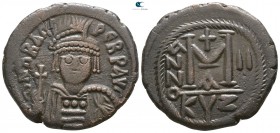 Heraclius AD 610-641. RY 2=AD 611/2.. Cyzicus. Follis Æ