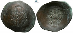 Isaac II Angelos AD 1185-1195. Constantinople. Billon Trachy