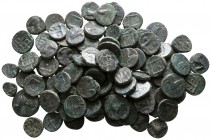 Lot of ca. 100 celtic bronze coins / SOLD AS SEEN, NO RETURN!
