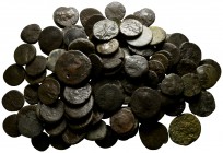 Lot of ca. 100 bronze coins from the artaxiad kingdom / SOLD AS SEEN, NO RETURN!