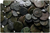 Lot of ca. 160 roman provincial bronze coins / SOLD AS SEEN, NO RETURN!