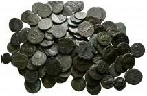 Lot of ca. 115 roman provincial bronze coins / SOLD AS SEEN, NO RETURN!