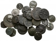 Lot of ca. 33 roman imperial coins / SOLD AS SEEN, NO RETURN!