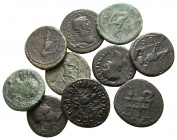 Lot of 10 Quadrans of Trajanus / SOLD AS SEEN, NO RETURN!