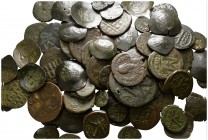 Lot of ca. 90 byzantine bronze coins / SOLD AS SEEN, NO RETURN!