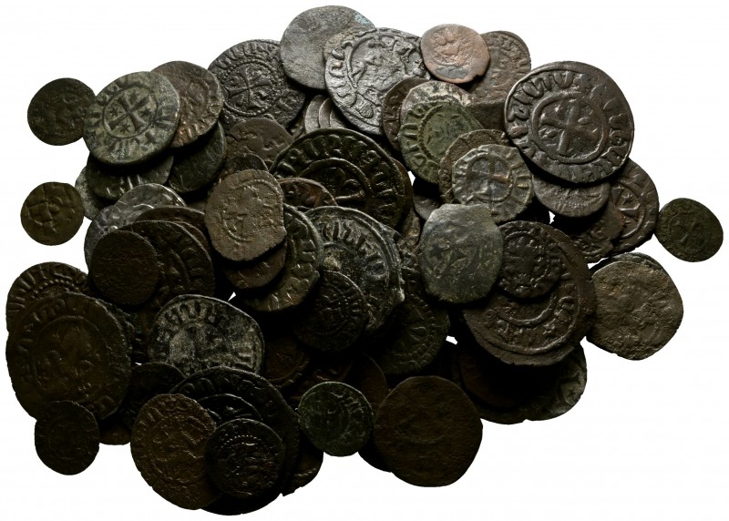 Lot of ca. 115 bronze coins of Cilician Armenia / SOLD AS SEEN, NO RETURN!

ve...