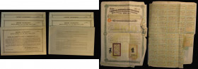 China, Chinese Government 1905 Honan railway 5% Gold Loan, bond for &pound;100, large format, with coupons, these detached, About Fine with some tears...