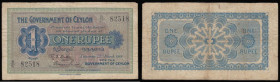 Ceylon The Government of Ceylon Rupee 23rd March 1918 Pick 18 near Fine

Estimate: GBP 20 - 40