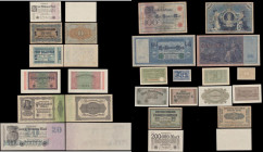 Germany (14) in various mixed grades mostly in the Fine/VF to about UNC - UNC and consisting of various issues and issuers mostly early 1900's and inc...