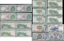 Scotland (10) a small selection of 1 and 5 Pounds mid 1970's to 1990's all in circulated presentable mid grades on average around VF comprising The Ro...