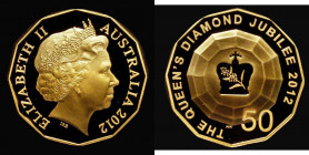 Australia 50 Cents 2012 Gold Proof 33.93 grammes of .999 gold, FDC uncased in capsule with certificate, normally only available as part of the GB/Cana...