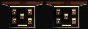 Gibraltar Sovereign Collection 2018 An Iconic design remastered, The Premium Sovereign Collection, designed by Angela Pistrucci, a 5-coin set comprisi...