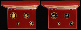 South Africa Krugerrand Proof Set 2007 Four-coin set comprising Krugerrand, Half Krugerrand, Quarter Krugerrand and One Tenth Krugerrand nFDC to FDC w...