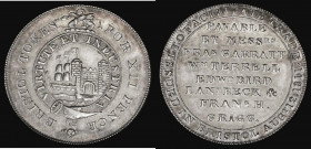 Shilling 19th Century Somerset - Bristol 1811 Davis 21 A/UNC and lustrous with prooflike fields and some light hairlines, an eye-catching example

E...