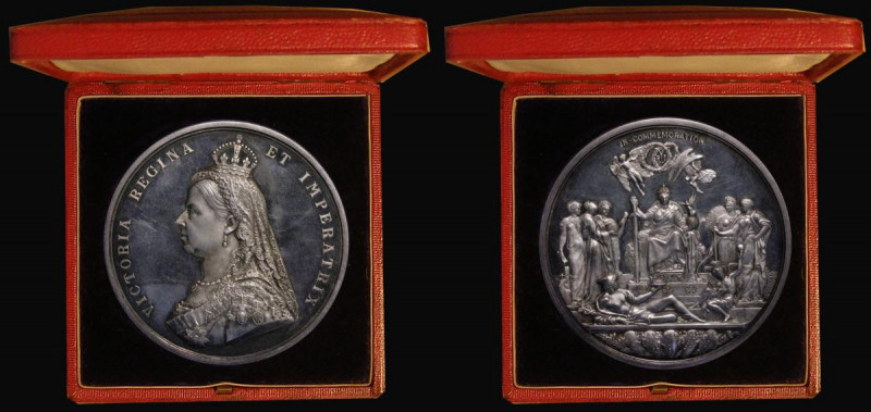 Queen Victoria Golden Jubilee 1887 the Official Royal Mint issue, 77mm diameter ...
