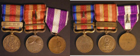 Japan (3) 1937 Chinese Incident, Second Sino-Japanese War in bronze with ribbon and bar NEF, Japan 1931-1934 Manchurian incident in bronze with ribbon...