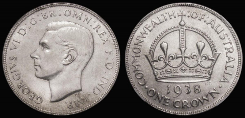 Australia Crown 1938 KM#34 in an NGC holder and graded AU55

Estimate: GBP 60 ...