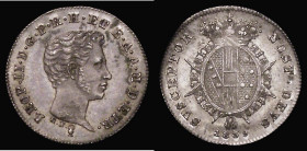 Italian States - Tuscany Half Paolo 1839 C#68 UNC or near so, attractively toned with some light adjustment marks and light haymarking

Estimate: GB...
