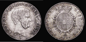 Italian States - Tuscany Half Paolo 1853 C#68a NEF/EF and nicely toned

Estimate: GBP 40 - 60