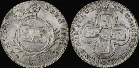 Swiss Cantons - Bern Five Batzen 1826 KM#196.1 with BATZ legend in a PCGS holder and graded MS64

Estimate: GBP 50 - 75