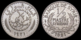 Syria Half Piastre 1921 KM#68 UNC and attractively toned

Estimate: GBP 20 - 40