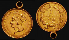 USA Gold Dollar 1874 Breen 6092 Good Fine/Fine with a loop mount attached

Estimate: GBP 80 - 100
