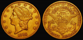 USA Twenty Dollars Gold 1884CC Breen 7292 VF

Estimate: GBP 1900 - 2300