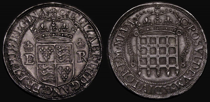 Eight Testerns Elizabeth I Portcullis Money S.2607A mintmark 0, ex Magnus Sale S...