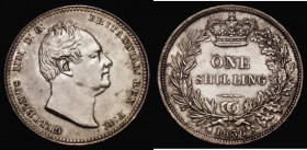 Shilling 1836 ESC 1273, Bull 2494, EF the obverse with some golden toning and retaining some mint lustre

Estimate: GBP 75 - 125