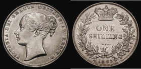Shilling 1862 ESC 1310, Bull 3021, GVF/NEF a key date in the Young Head series

Estimate: GBP 75 - 150
