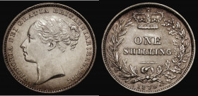 Shilling 1879 No Die Number ESC 1334, Bull 3061 Davies 912 dies 7C, About EF with some contact marks, the reverse attractively toned

Estimate: GBP ...