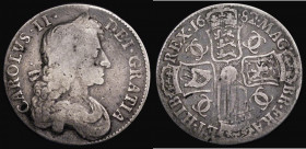 Crown 1682 2 over 1 TRICESIMO QVARTO edge, ESC 65A, Bull 417 VG the reverse with some adjustment lines

Estimate: GBP 120 - 150