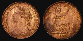 Farthing 1875 Freeman 531 dies 5+C AU/GEF with some lustre, scarce in high grade

Estimate: GBP 100 - 120