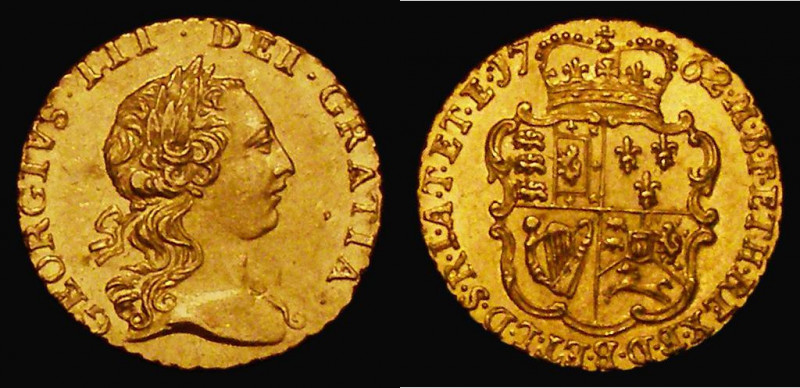 Quarter Guinea 1762 S.3741 NEF with some lustre

Estimate: GBP 700 - 800