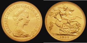 Sovereign 1980 Marsh 311 Lustrous UNC in an LCGS holder and graded LCGS 78

Estimate: GBP 250 - 350
