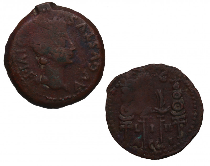 s. I aC. Guadix (Granada). As de Acci. Ae. 11,05 g. BC. Est.125.
