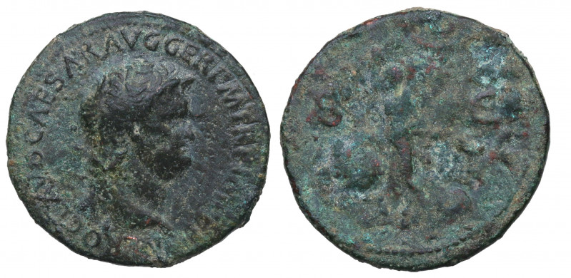 54-62 d.C. Neron. As. Ae. 10,61 g. MBC-. Est.100.