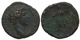 144 d.C. Marco Aurelio. As. Ae. 10,66 g. MBC-. Est.115.