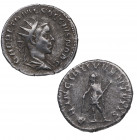 251 d.C. Herenio Etrusco. Antoniniano. Ag. 4,13 g. MBC. Est.110.
