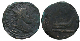 260-269 d.C. Póstumo. Doble Sestercio. Ae. 20,28 g. BC+. Est.170.