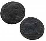 361-368 d.C. Juliano II. Lyon. As. Ae. 9,22 g. Escasa. MBC. Est.215.