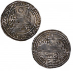 331 H. Abd-Al-Rahman III. Dirham. Ag. 2,24 g. MBC. Est.40.