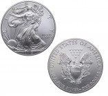 1995. Estados Unidos. 1 dólar Liberty. Ag. 31,84 g. Muy bella. Brillo original. SC / FDC. Est.40.