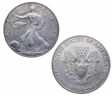 1999. Estados Unidos. 1 dólar Liberty. Ag. 31,34 g. Muy bella. Brillo original. SC / FDC. Est.40.