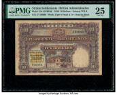 Straits Settlements Government of the Straits Settlements 10 Dollars 1.1.1930 Pick 11b KNB19d PMG Very Fine 25. Outstanding and beautiful motifs of So...